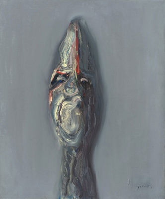 Rūķis &amp;bull; Gnome, 2011, Oil on canvas, 120 x 100 cm