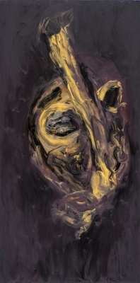 Dzejnieks &amp;bull; Poet, 2013, Oil on canvas, 140 x 90cm